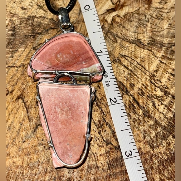 Large Mookaite Jasper Crystal Pendant 3” - Picture 6 of 10